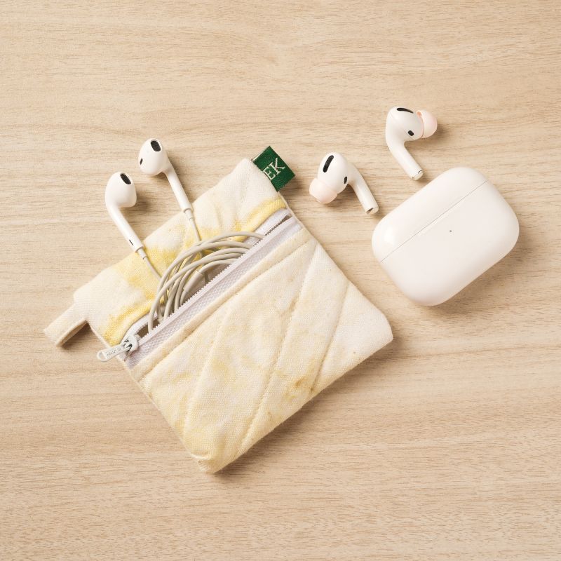 Earthy Earphones Pouch | Tech Accessories | Verified Sustainable by Brown Living™