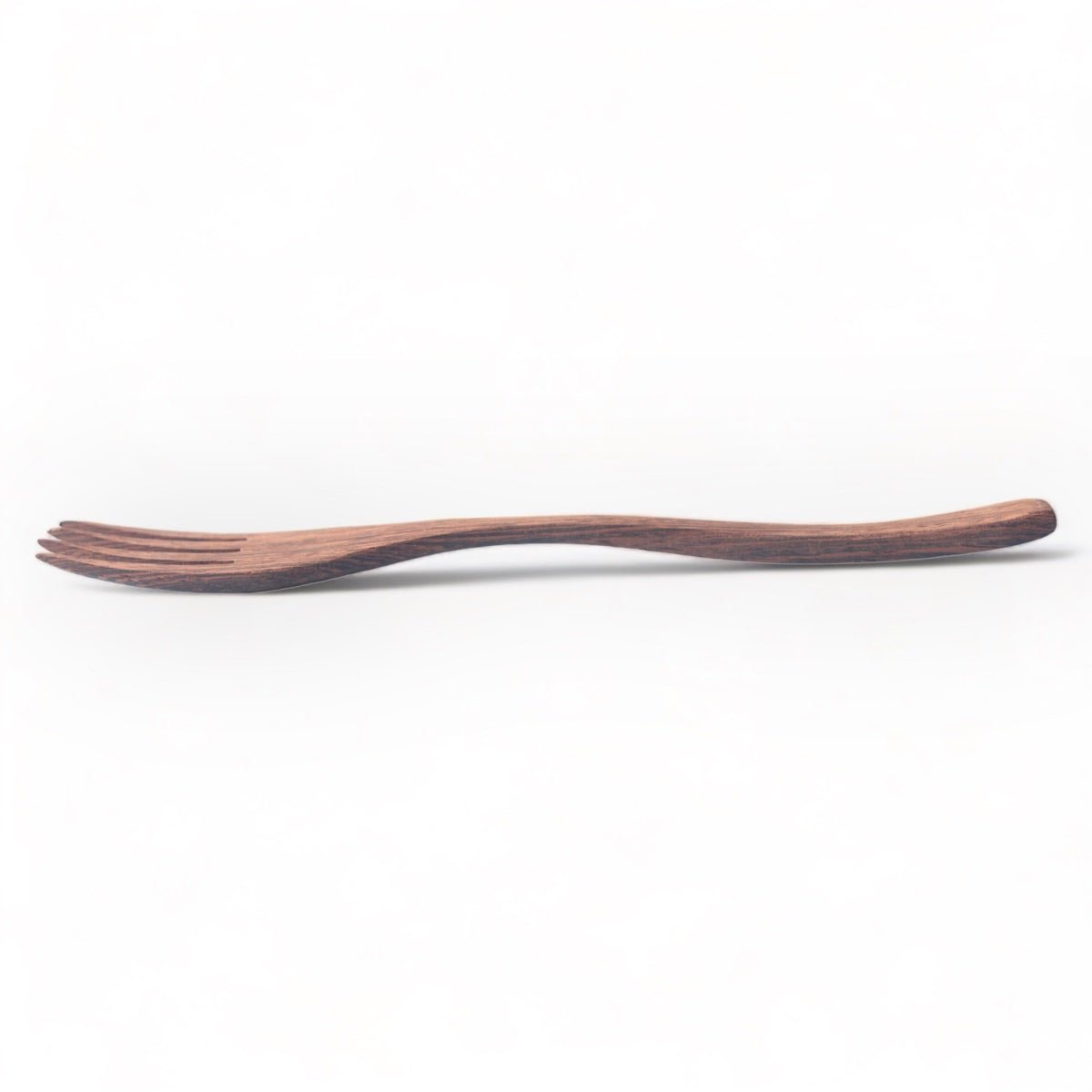 Ebony Wood Spoon & Fork (Set of 5) | Verified Sustainable by Brown Living™