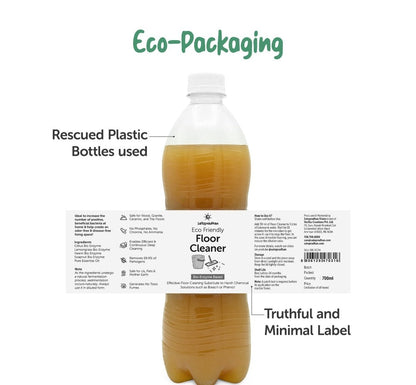 Eco Friendly Bio Enzyme Floor Cleaner 750ml – Cleaning Products on Brown Living™. SKU: 2BE-FC7H. Img 5.