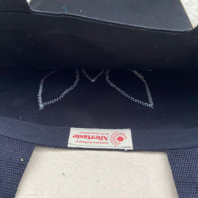 Eco - Friendly Black Applique Tote Bag (Floral) | Handmade, Spacious. – Tote Bag on Brown Living™. SKU: 17091026055. Img 6.