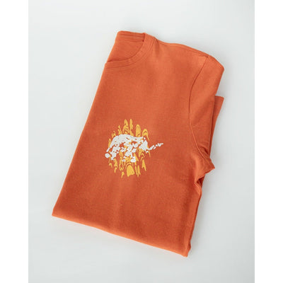 Eco Friendly Cotton T Shirt | Regular Fit Everyday Tee – Mens T-Shirt on Brown Living™. SKU: ANTEFETOEFLFS. Img 4.
