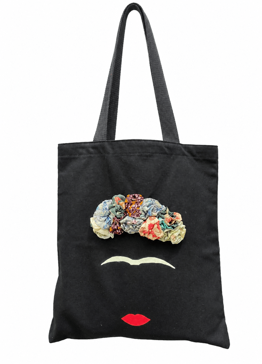 Eco - Friendly Frida Kahlo Tote Bag | Handmade, Spacious & Stylish – Bags on Brown Living™. SKU: 17091026205. Img 1.