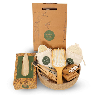 Eco Friendly Gift Hamper – Natural Body Scrubber Gift Set – Gift Hampers on Brown Living™. SKU: KOE017-GP1. Img 6.
