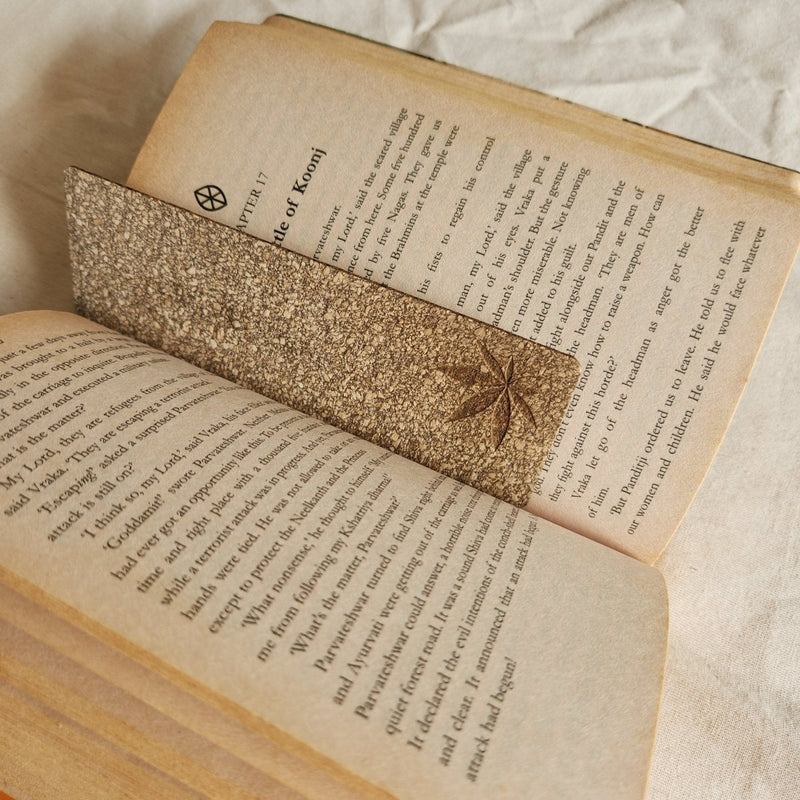 Eco - Friendly Hemp Rectangular Bookmark | Verified Sustainable by Brown Living™