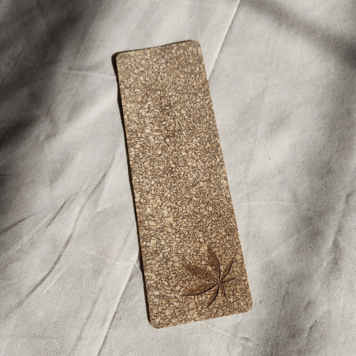 Eco - Friendly Hemp Rectangular Bookmark | Verified Sustainable by Brown Living™