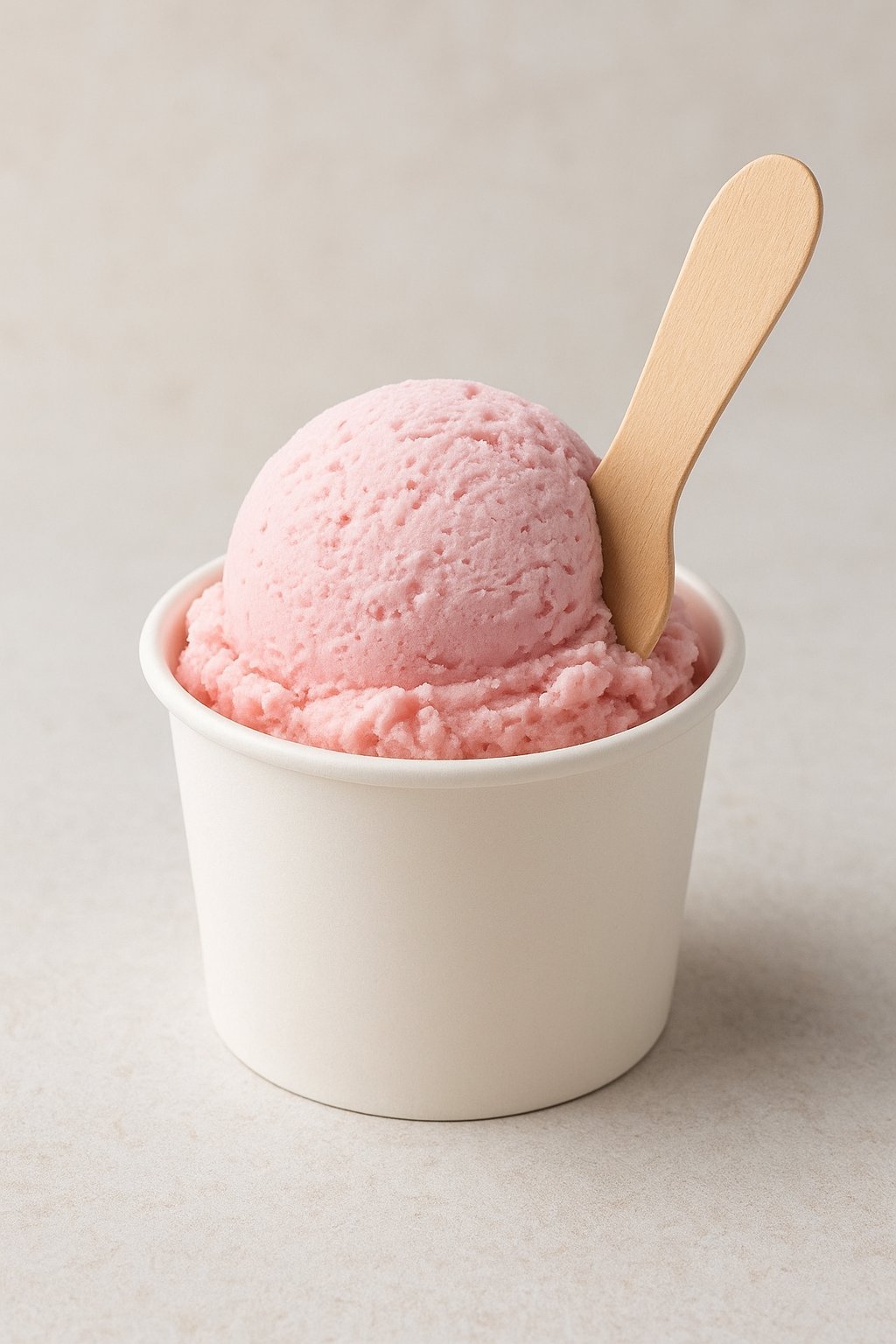 Eco - Friendly Ice Cream Spoon | Made with Sugarcane | Pack of 10,000 – Cutlery on Brown Living™. SKU: CLEC-44. Img 3.