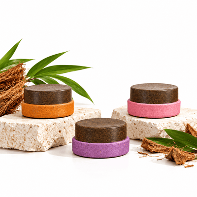 Eco-Friendly Jars Set of 3 | Reusable DIY Packaging 5g Containers – Packing Materials on Brown Living™. SKU: GM-5G-3-WB. Img 6.