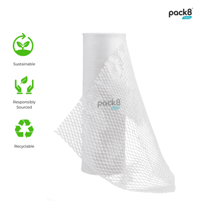 Eco - friendly White Honeycomb Paper Bubble Wrap – Packing Materials on Brown Living™. SKU: Hexcush10x15-P1WH. Img 5.