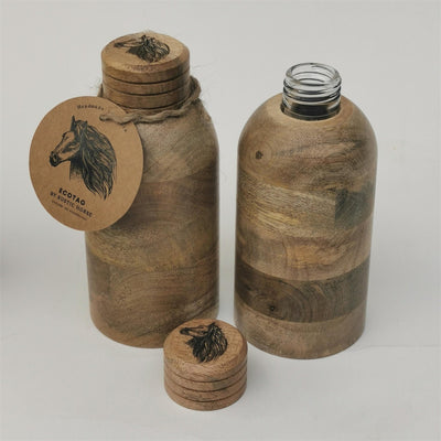 Eco Friendly Wooden Bottle | Multipurpose Leak proof Bottle – Bottles & Sippers on Brown Living™. SKU: ECTWBt101. Img 4.