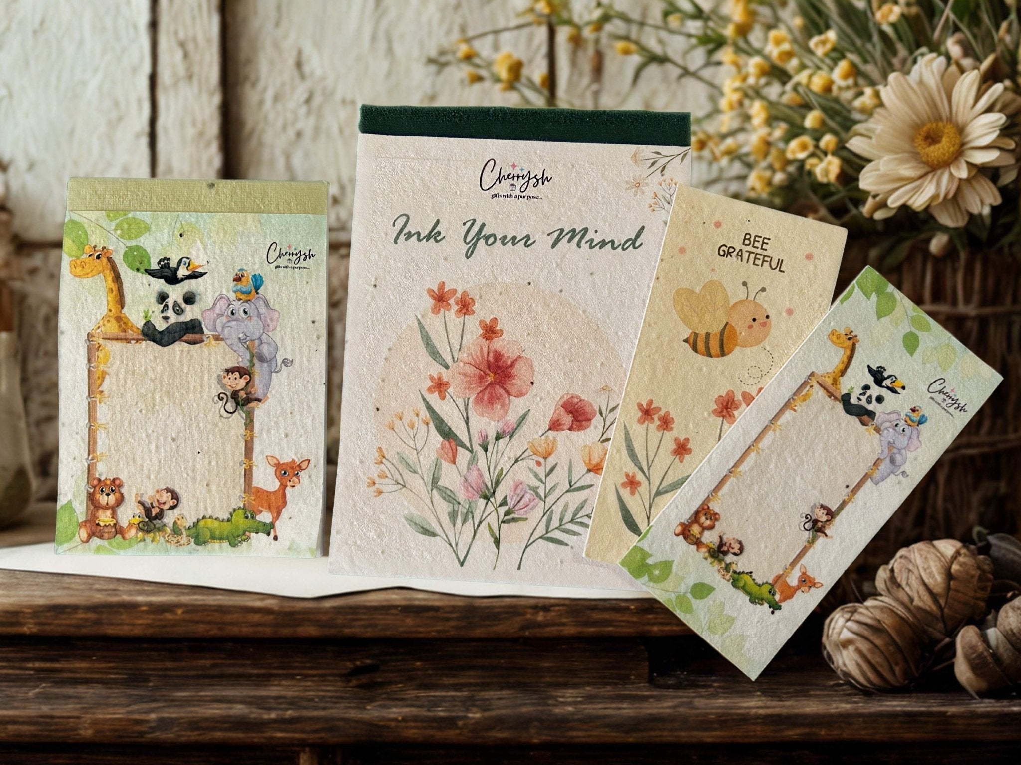 Eco Kids Kit | Little Earth Heroes Sustainable Gift Set – Stationary on Brown Living™. SKU: CH-LEH-2123. Img 1.