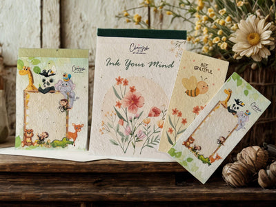 Eco Kids Kit | Little Earth Heroes Sustainable Gift Set – Stationary on Brown Living™. SKU: CH-LEH-2123. Img 1.