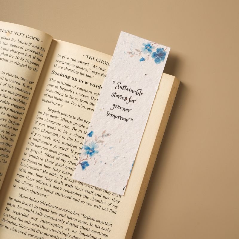 Eco - Sprout Plantable Bookmarks | Set of 3 | Verified Sustainable by Brown Living™