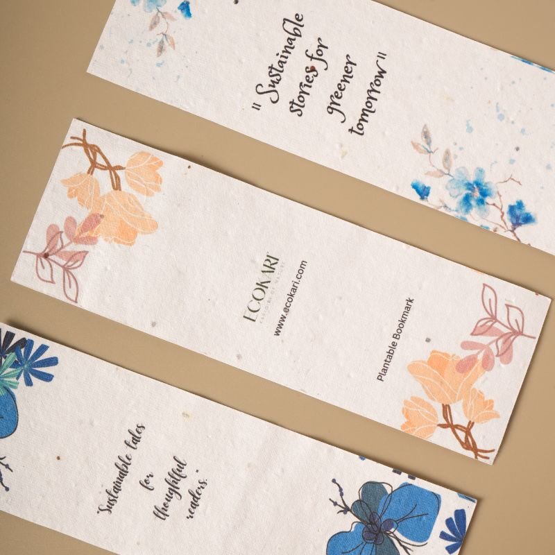 Eco - Sprout Plantable Bookmarks | Set of 3 | Verified Sustainable by Brown Living™