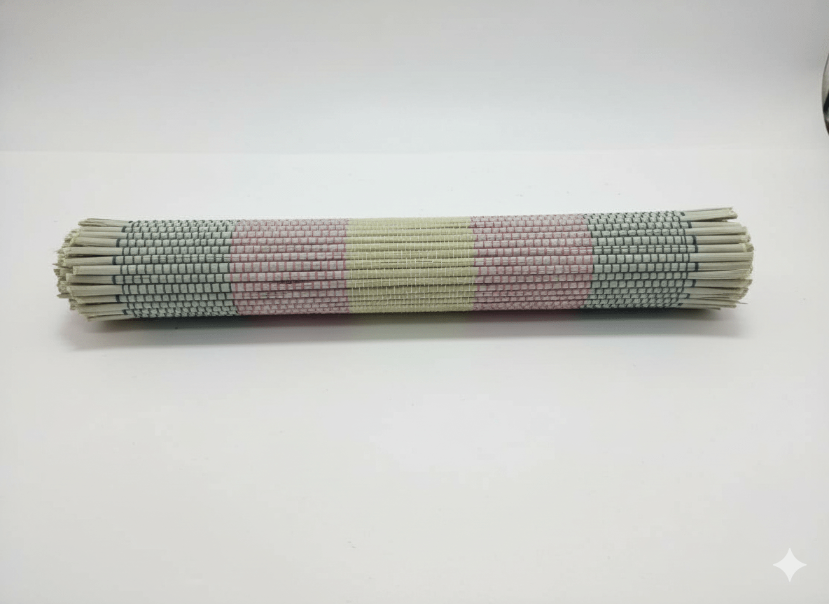 EcoCraft Wild Broom Grass Mat – Handwoven Sustainable Floor Mat – Mats & Rugs on Brown Living™. SKU: APPCL-109. Img 3.