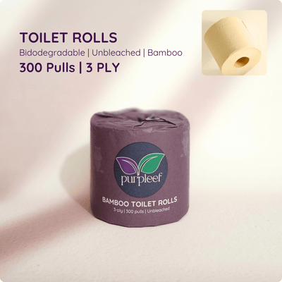 EcoLuxe Starter Kit - 2 Kitchen Towel, 4 Toilet Rolls – Tissue Roll on Brown Living™. SKU: PURPLECOLUX. Img 3.