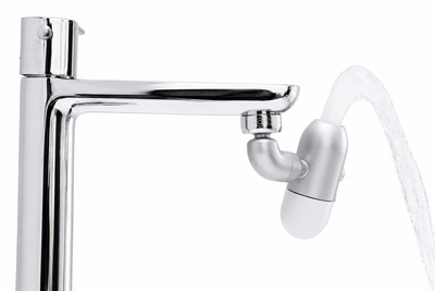 Ecoquad Groomflow 6.8 Lpm 4-Mode Water Saver Faucet Aerator – Water Saving Device on Brown Living™. SKU: WF-EQ-GF-P1n. Img 5.