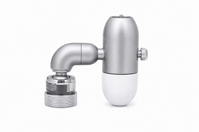 Ecoquad Groomflow 6.8 Lpm 4-Mode Water Saver Faucet Aerator – Water Saving Device on Brown Living™. SKU: WF-EQ-GF-P1n. Img 1.