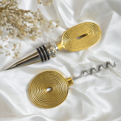 Ekaantrik Stainless Steel Wine Stopper | Verified Sustainable by Brown Living™