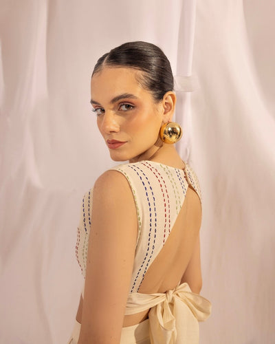 Elegant Cotton Cowl Neck Top – Versatile Women’s Fashion – Womens Top on Brown Living™. SKU: HOA - KAN - 112. Img 1.