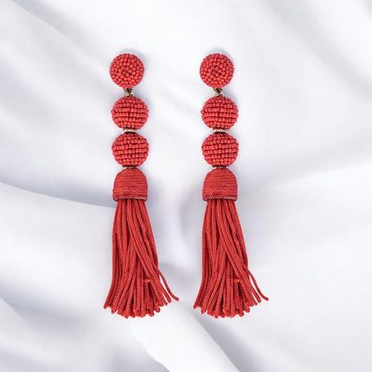 Elegant Gold - Tone Earrings with Crystals and Gems – Womens Earrings by Bamboology available on Brown Living™. Midnight - Earring . SKU: MIDNIGH - EARRING. Img 43.