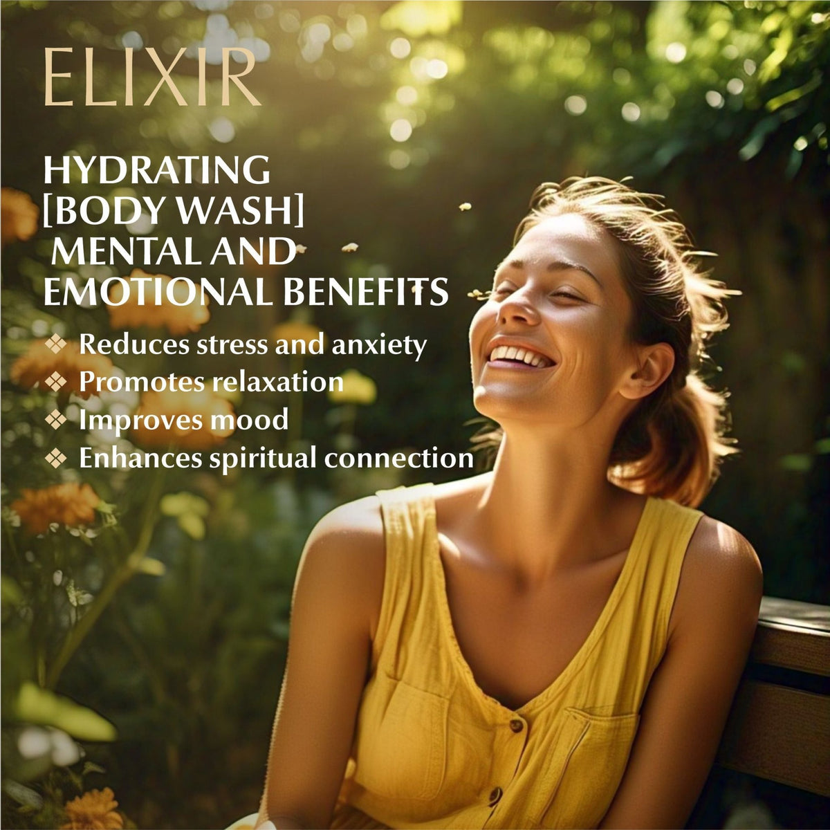 Elixir Hydrating Body Wash with Aloe Vera & Natural Extracts | 200ml – Body Wash on Brown Living™. SKU: 24-HBW-200ML. Img 3.