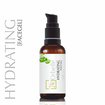 Elixir Hydrating Face Gel with Aloe Vera – 50ml | Lightweight – Face Cream on Brown Living™. SKU: 24-HFG-50ML. Img 1.