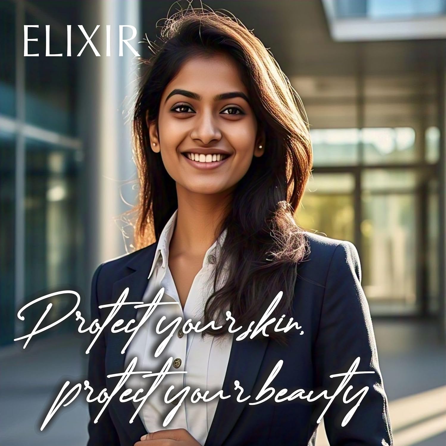 Elixir Natural Sunscreen Broad Spectrum UVA & UVB Protection - 50ml – Sunscreen Lotion on Brown Living™. SKU: 24-NL-SS-50ML. Img 5.