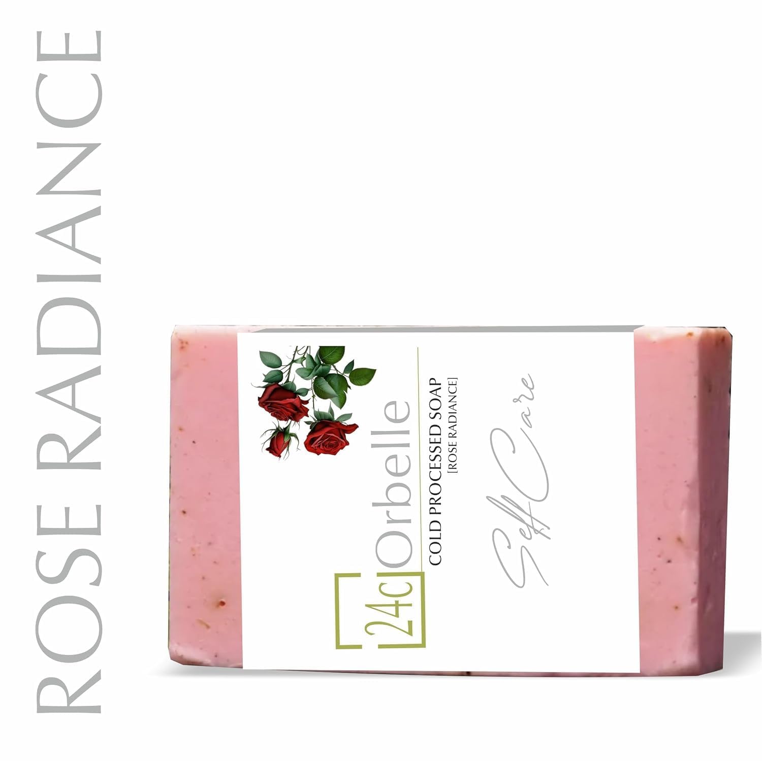 Elixir Rose Radiance Cold Pressed Soap Bar - Pack of 2 – Body Soap on Brown Living™. SKU: PERE23. Img 2.