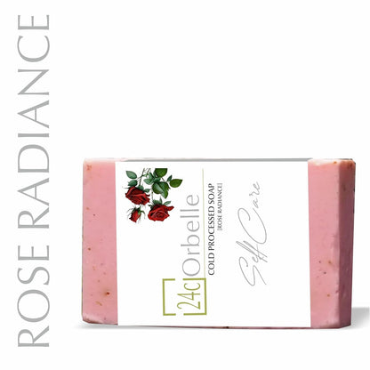 Elixir Rose Radiance Cold Pressed Soap Bar - Pack of 2 – Body Soap on Brown Living™. SKU: PERE23. Img 2.