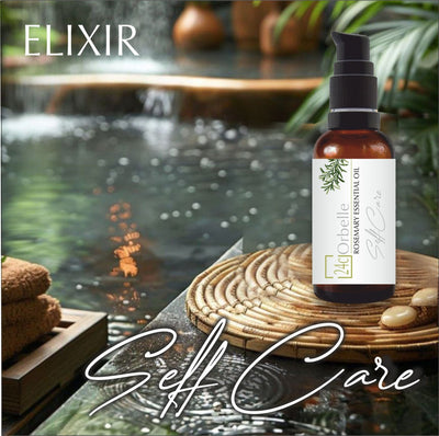 Elixir Rosemary Essential Oil-30ML – Body Oil on Brown Living™. SKU: SKIE02. Img 2.