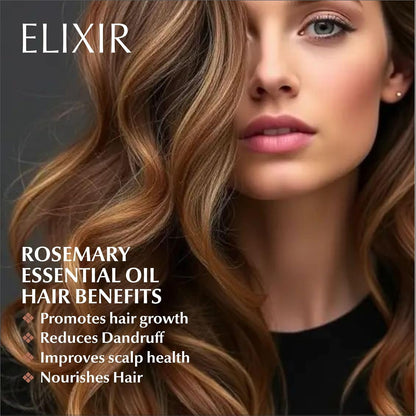 Elixir Rosemary Essential Oil - 30ML – Essential Oils on Brown Living™. SKU: SKIE02. Img 3.