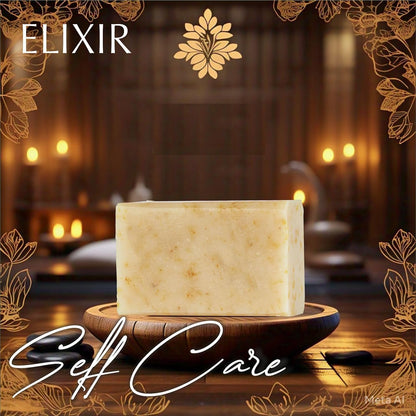 Elixir Saffron Elegance Bar Soap - 120g – Body Soap on Brown Living™. SKU: PERE22. Img 4.