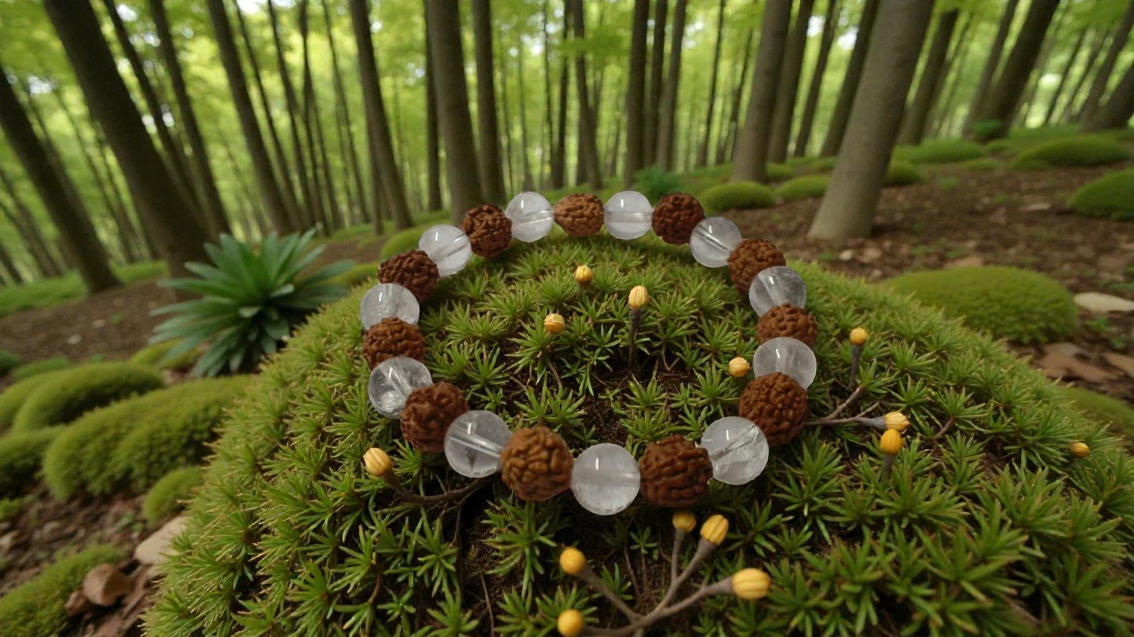 Energy Healing Crystal Bracelets | Handcrafted Natural Stone Bracelets – Womens Bracelets on Brown Living™. SKU: OEP937. Img 5.