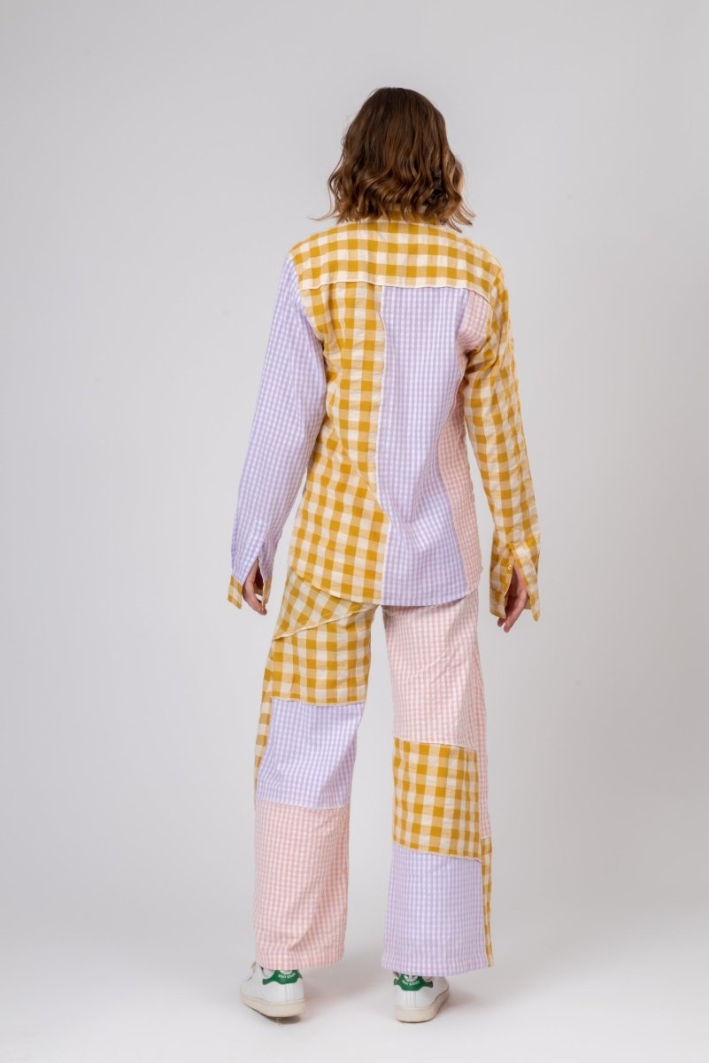 Erin Upcycled Cotton Patchwork Set | Verified Sustainable by Brown Living™