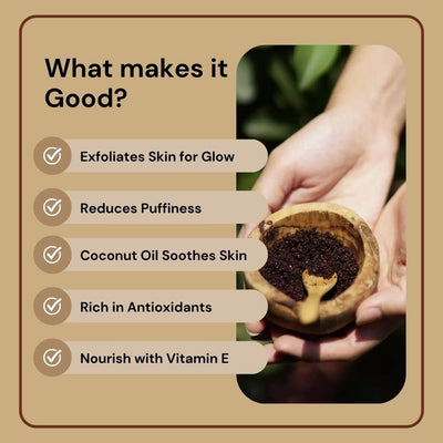 Espresso Yourself Coffee Body Scrub – Body Scrub on Brown Living™. SKU: 044 - 01069 - P0001. Img 3.