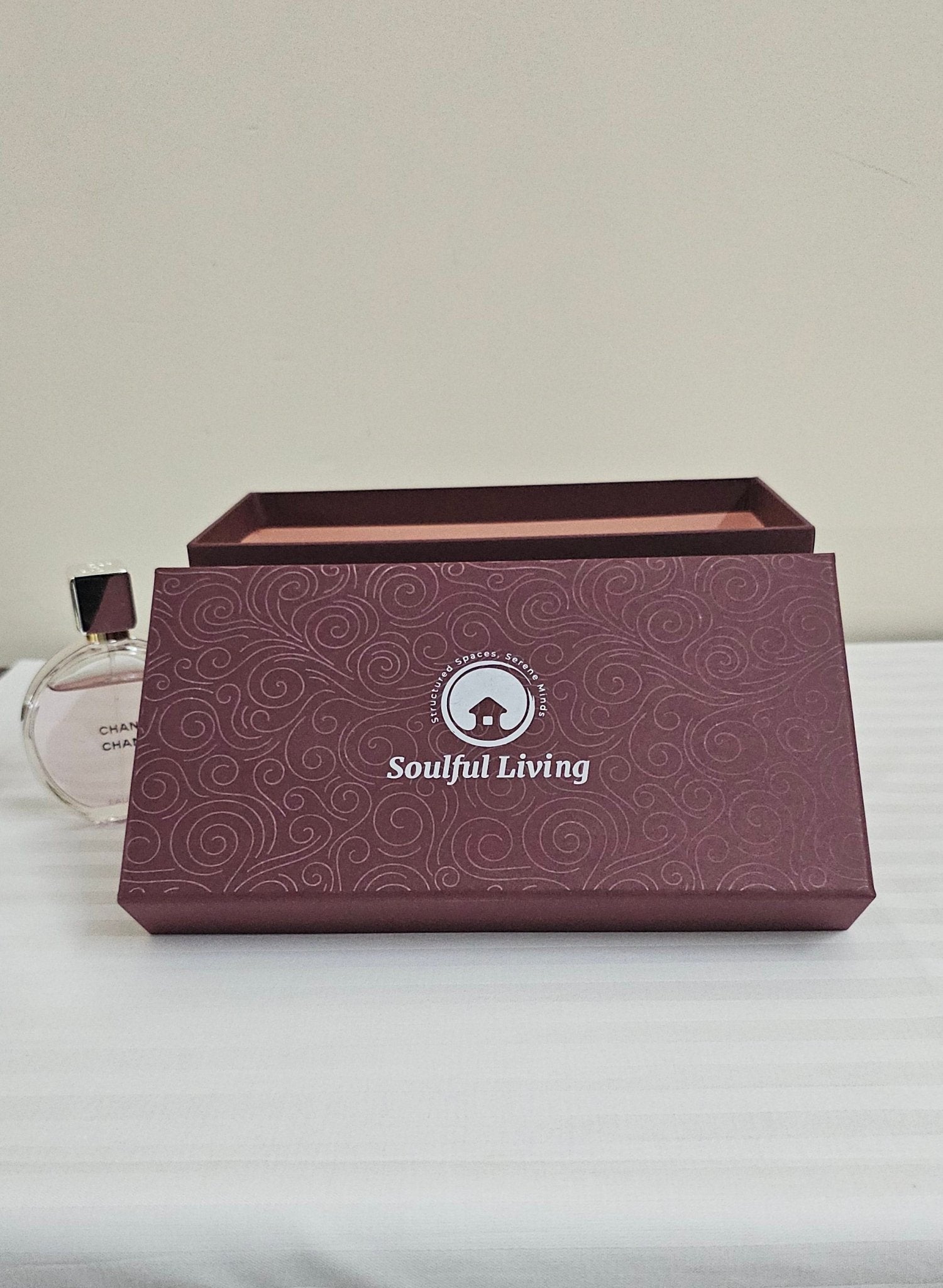 Essence Keeper Box – Handcrafted for Storage and Organization. – Home Decor on Brown Living™. SKU: EK - 84404EB. Img 1.