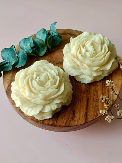 Eternal Bloom Peony Candle Set – Candles & Fragrances by Rasa Home available on Brown Living™. White . SKU: EBPS01. Img 3.