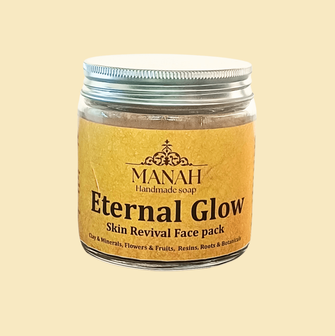 Eternal Glow Skin Revival Facepack – Face Pack by Manah Handmade Soap available on Brown Living™. . SKU: MFP1. Img 1.