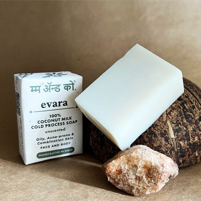 Evara 100% Coconut Milk Cold Process Soap – Body Soap on Brown Living™. SKU: SCB05. Img 8.
