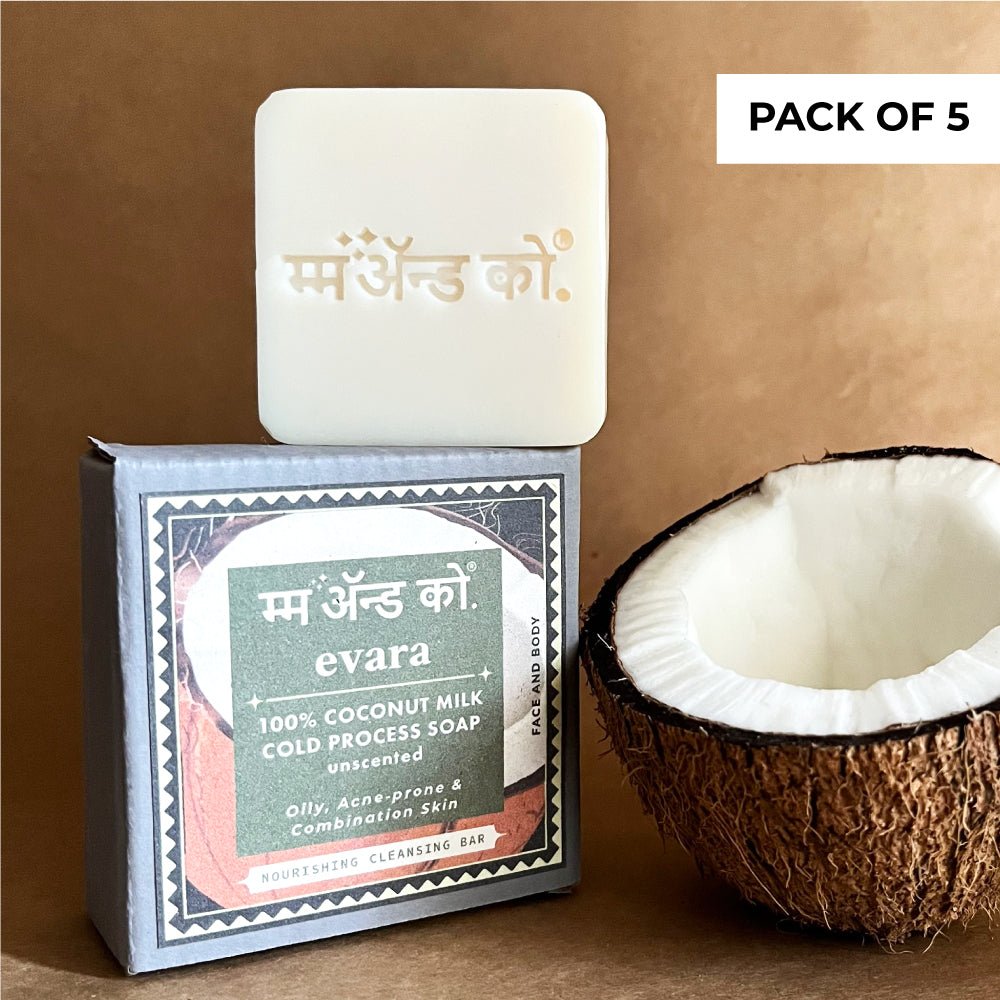 Evara 100% Coconut Milk Cold Process Soap – Body Soap on Brown Living™. SKU: SCB505. Img 9.