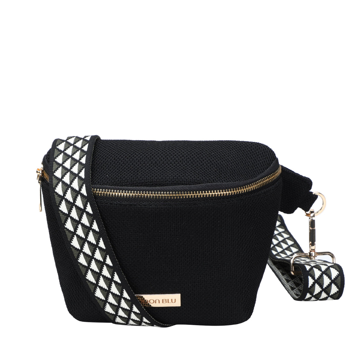 Fable Fanny Pack | Recycled Plastic Yarn Waist Bag – Fanny Packs on Brown Living™. SKU: Fan001. Img 1.
