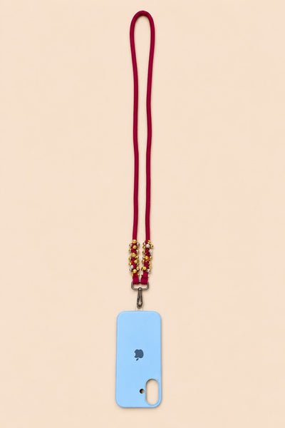Fabric Phone Sling & Phone Lanyard | Adjustable Mobile Holder – Art & Craft Supplies on Brown Living™. SKU: PS109. Img 8.