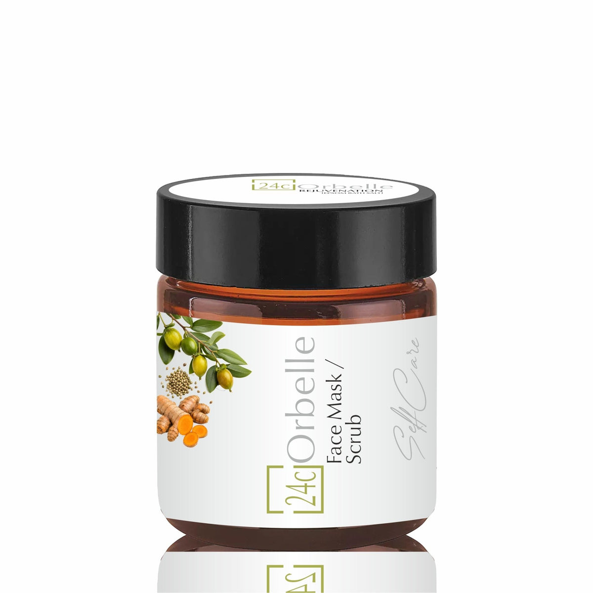 Face Mask Scrub - Pure, Organic Exfoliation – Face Pack on Brown Living™. SKU: SKIE12. Img 5.