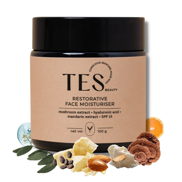 Buy Restorative Face Moisturiser (SPF15) - 100g | Shop Verified Sustainable Products on Brown Living