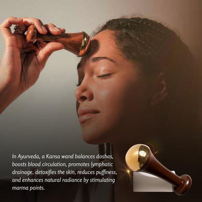 Face Wand Massager for Face & Neck | Facial Massage Tool – Face Serum on Brown Living™. SKU: 06. Img 4.