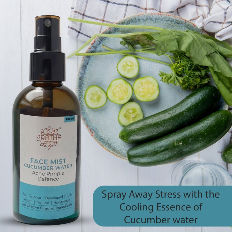 Facial Tonic Mist | Pure Cucumber water (Pack of 2) | Verified Sustainable by Brown Living™