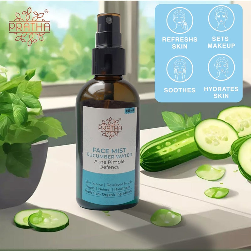 Facial Tonic Mist | Pure Cucumber water (Pack of 2) | Verified Sustainable by Brown Living™