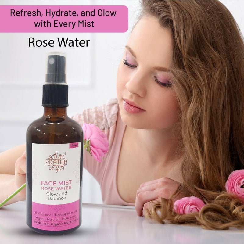 Facial Tonic Mist | Pure Rose Water Pack of | Verified Sustainable by Brown Living™