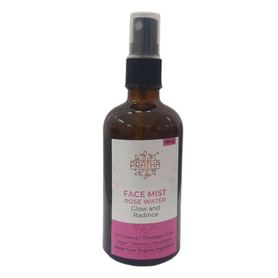 Facial Tonic Mist | Pure Rose Water – Face Toner on Brown Living™. SKU: pnhpl-water-001. Img 1.