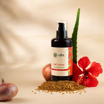 Fall Arrest | Handmade Anti - Hair Fall Oil (200ml) | Verified Sustainable by Brown Living™